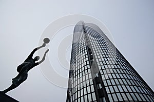 Cibona Tower, Zagreb, Croatia